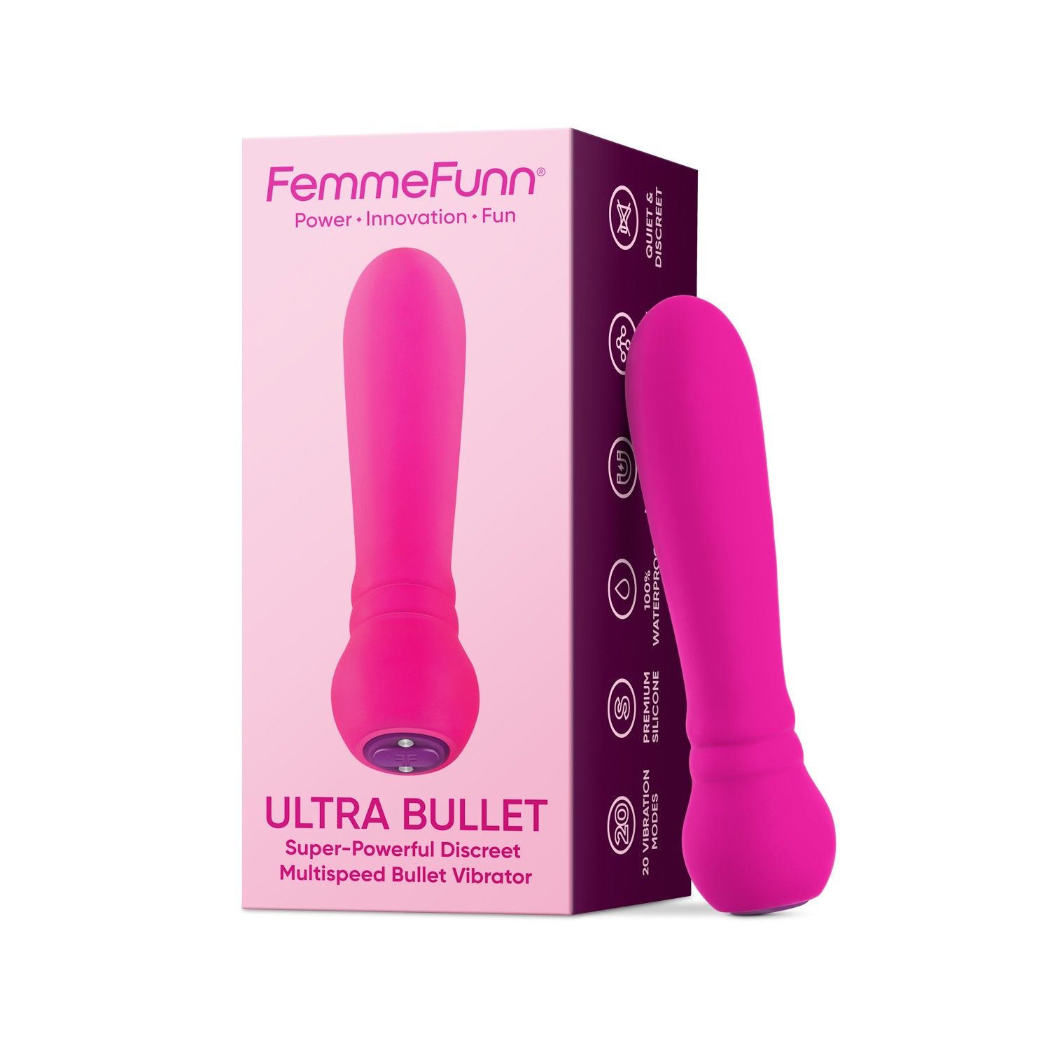 Ultra Bullet Vibrador Bala | 20 Modos de Vibración Potente y Discreta 6 Ultra Bullet Vibrador Bala | 20 Modos de Vibración Potente y Discreta - Imagen 6